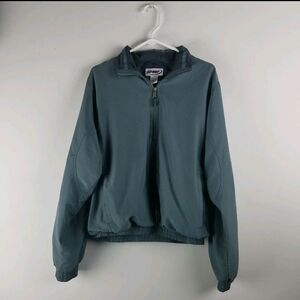 Roundtree And Yorke Jacket M Mens Size Medium Jacket Zip Up Blue‎ Gray Golf